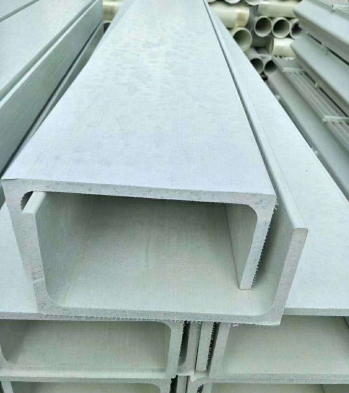 উচ্চ-শক্তি FRP Pultruded প্রোফাইল অ-পরিবাহী কাস্টমাইজড প্রস্থ,রঙ,আকার