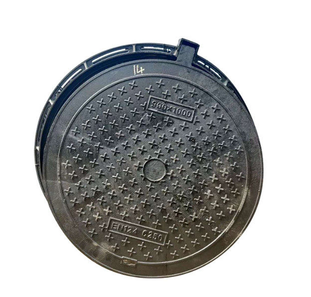 লোড রেটিং A15 ফাইবারগ্লাস ম্যানহোল কভার FRP Recessed Cover 25Mm,Frp কম্পোজিট রজন ম্যানহোল কভার